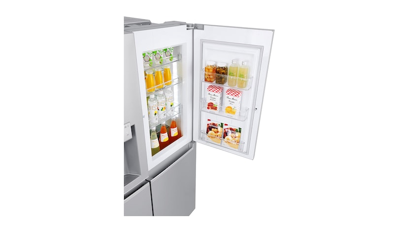 LG Réfrigérateur Américain | Door-in-Door ® | Compresseur linéaire | 625L | Total No Frost | Magic Crisper | Pure N Fresh | F, LG GSS6676SC